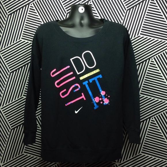 nike retro just do it hoodie